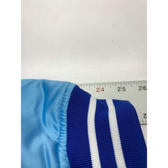 Milwaukee Brewers Jacket Mitchell & Ness-Blue Men's Small/Women's Medium New - Picture 7 of 9